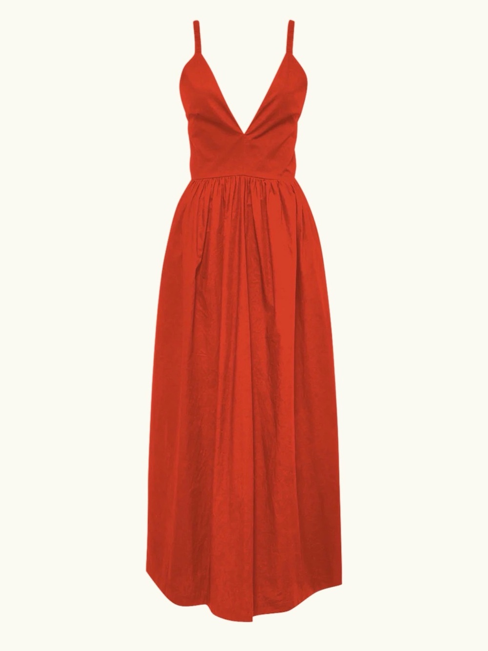 Acacia Adela M  Spaghetti-Strap V-Neck Maxi Dress New with Tags